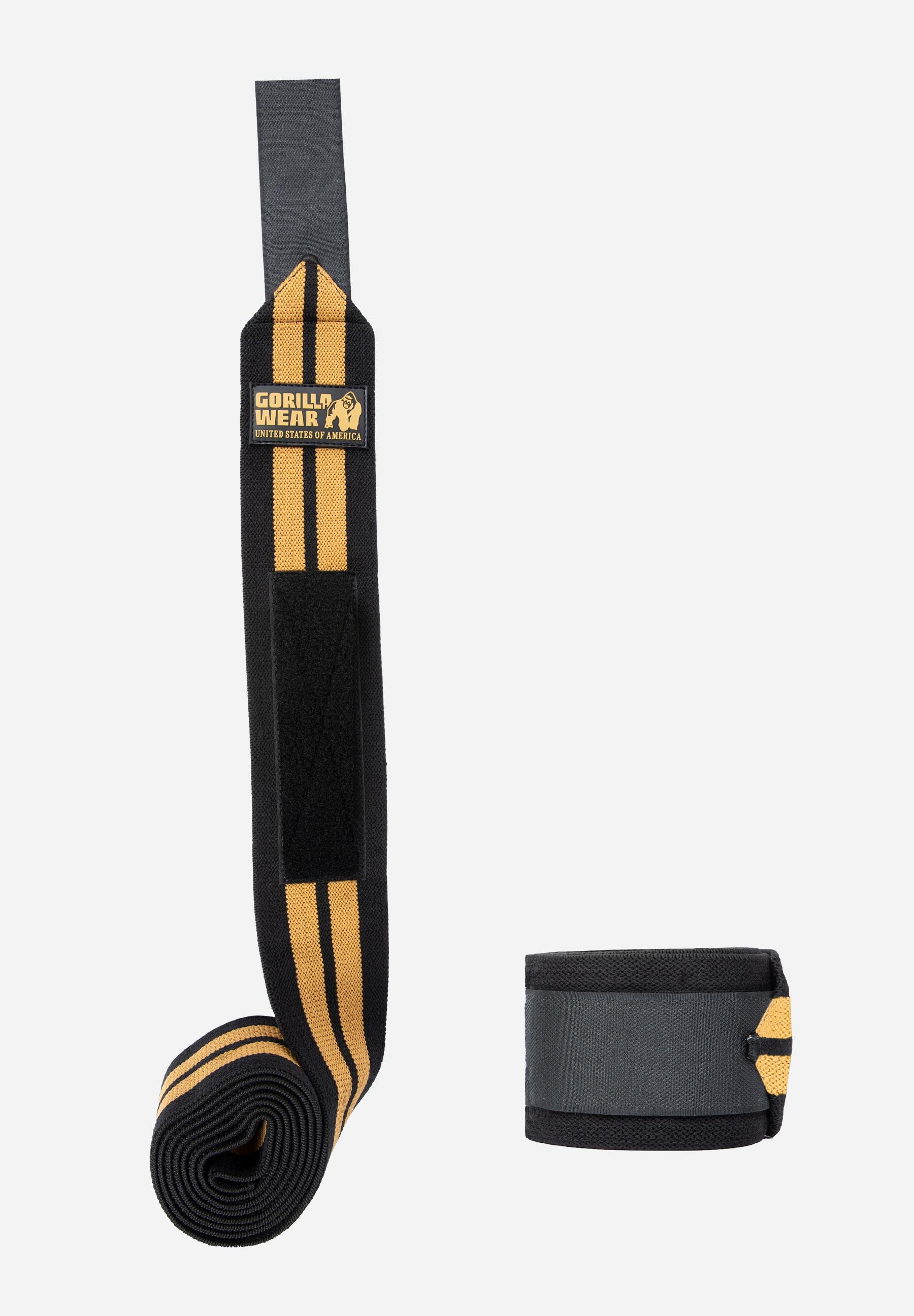 Knee Wraps - Zwart/Goud - 200CM 3/5