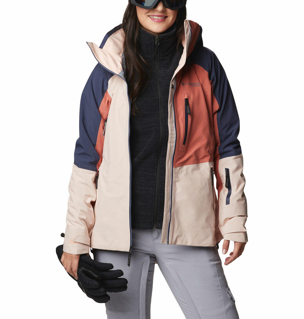 Giacca da sci da donna Columbia Platinum Peak 3L 3/5