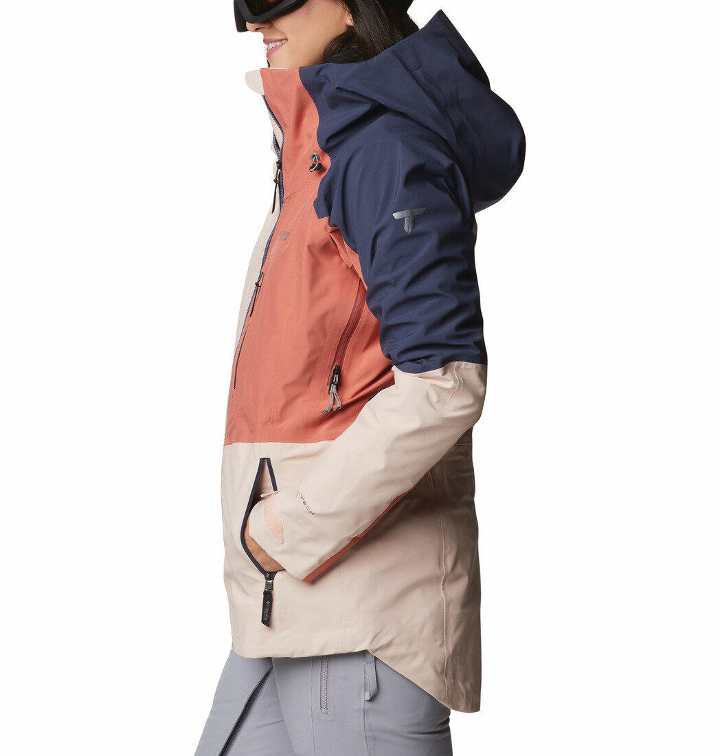 Giacca da sci da donna Columbia Platinum Peak 3L 4/5