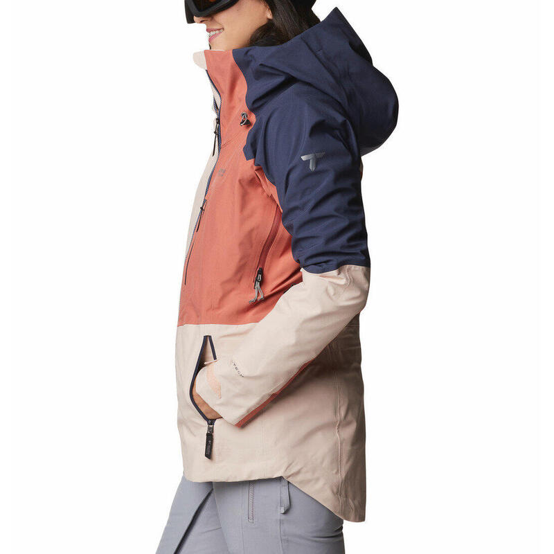 Veste de ski pour femme Columbia Platinum Peak 3L