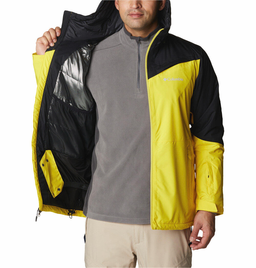 Skijacke Iceberg Point Jacket Herren - gelb 5/7