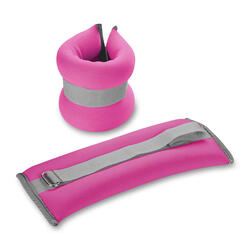 Poids pour Chevilles et Poignets en Néoprène INDIGO 2*0,7 kg