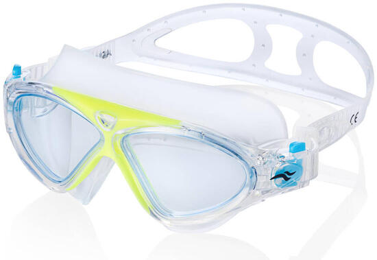 Aqua Speed - Masque Natation Enfants Large Vision Anti-Buée UV