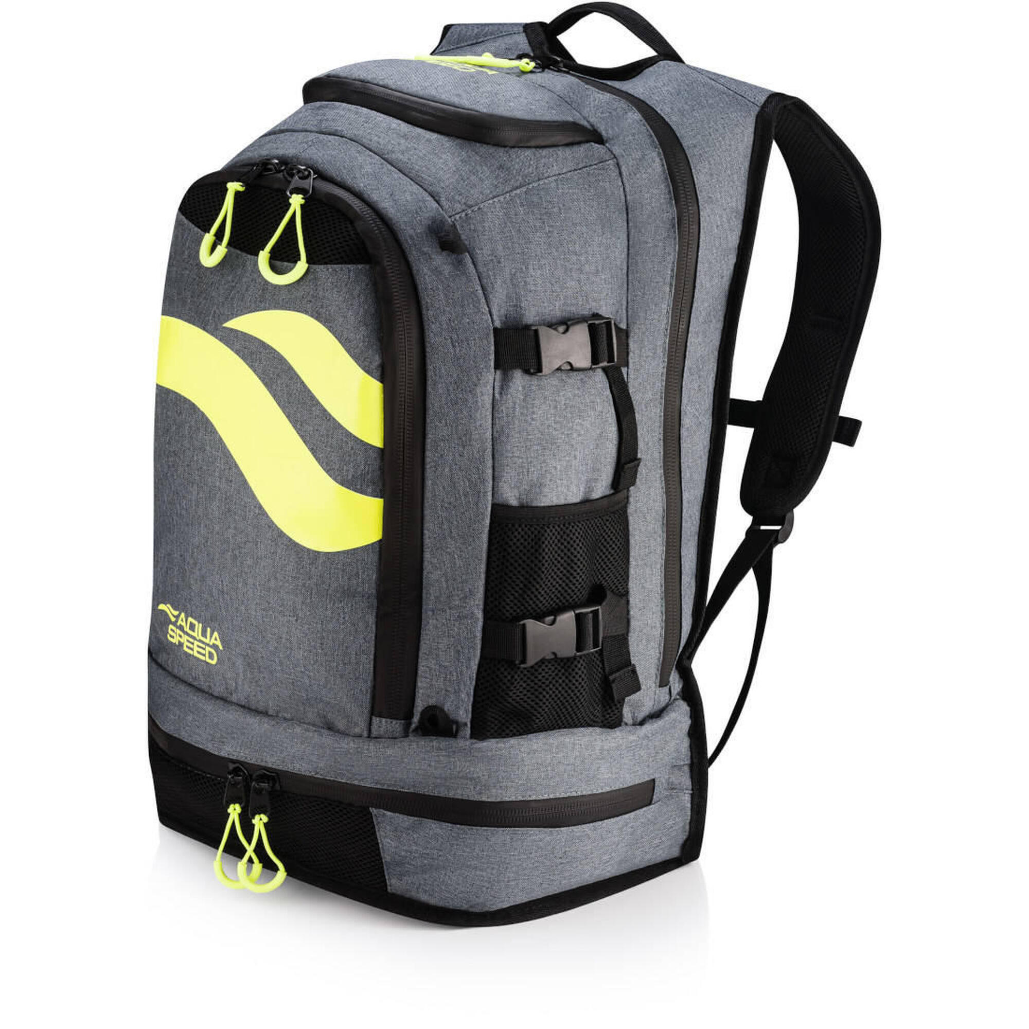 Aqua Speed - Sac À Dos Aqua Speed ​​​​maxpack - Sac À Dos - Gris|jaune|noir - Decathlon