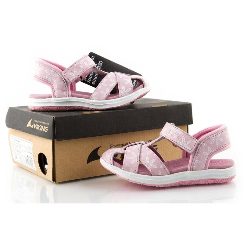 Sandales de randonnée pour enfants Viking Thrill rose