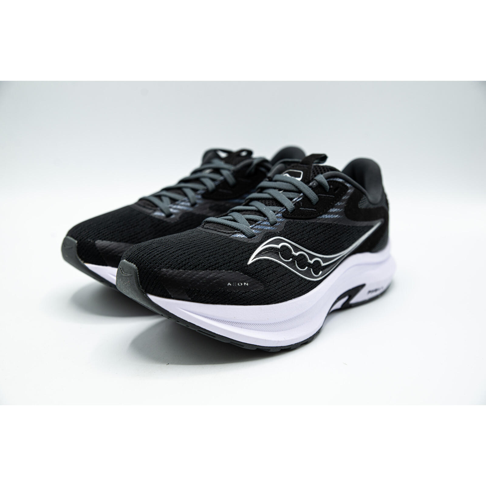 Baskets Saucony Axon 2, Noir, Hommes 3/5