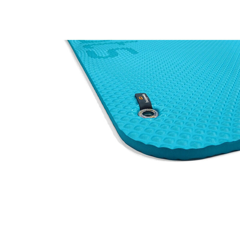 Tapis rembourré max Confort pour Pilates. 180x60cm. Aquamarine