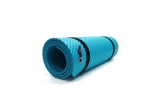 Materassini extra imbottito di grandi dimensioni per Pilates. 180x60 cm. Marrone