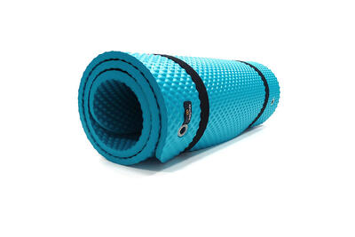 Materassini extra imbottito di grandi dimensioni per Pilates. 180x60 cm. Marrone
