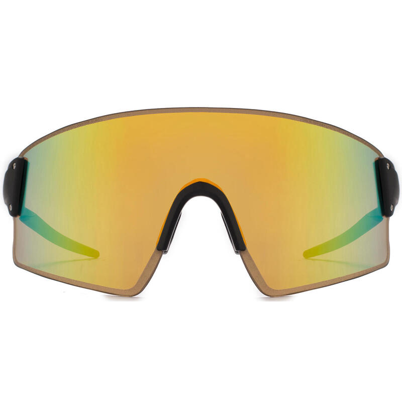 **Óculos de sol de esporte Ai1 preto fosco, CX LARANJA - cat.3 – MUNDAKA**
