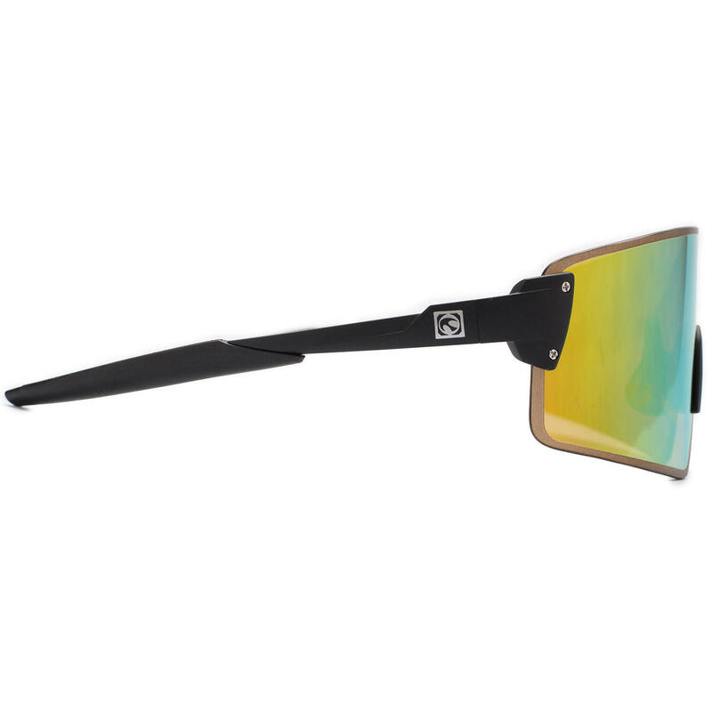 **Óculos de sol de esporte Ai1 preto fosco, CX LARANJA - cat.3 – MUNDAKA**
