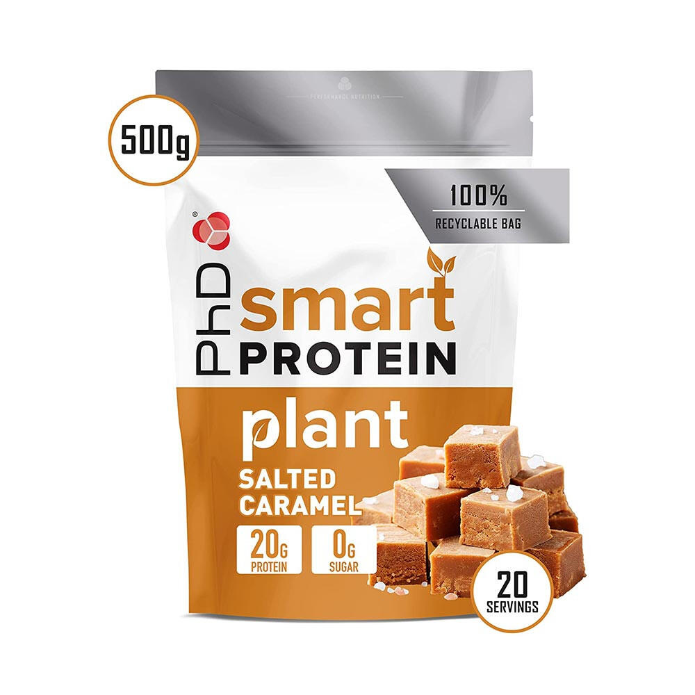 PhD Nutrition | Smart Protein Plant Powder | Salted Caramel Flavour | 500g 2/3