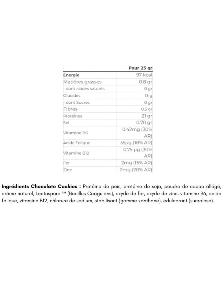 Smart Protein Plant (500g) - Cookies Chocolat 3/4