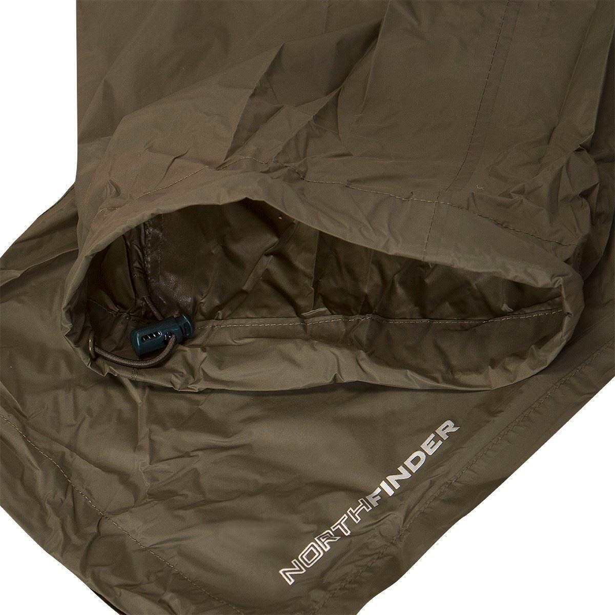 Pánské nepromokavé kalhoty sbalitelné 2L NORTHCOVER 5/5