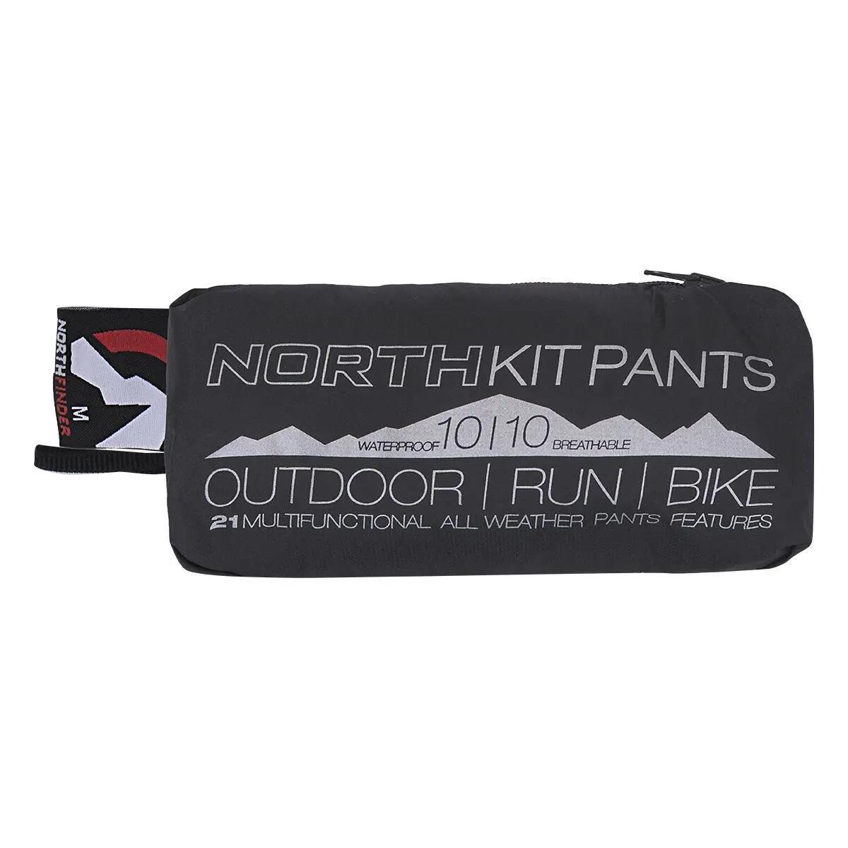Dámské nepromokavé multisportovní kalhoty sbalitelné NORTHKIT 2/10