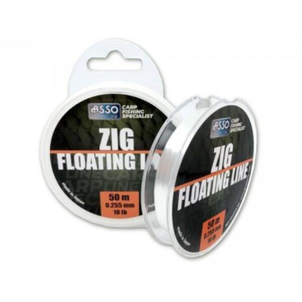 Filo da pesca in nylon Asso Zig Floating Line - 50 mt