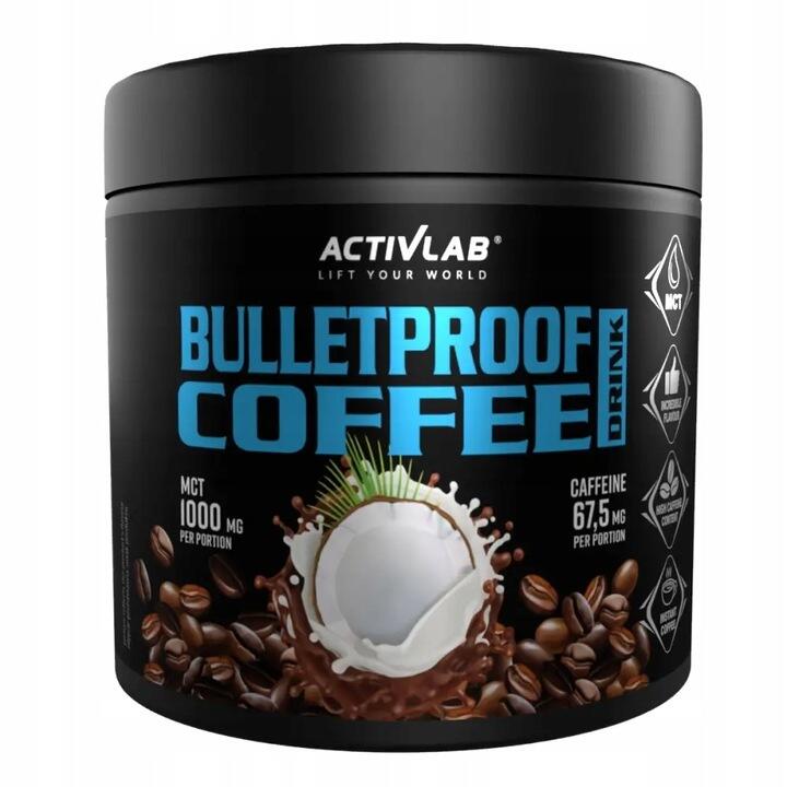 Bulletproof coffee drink activlab kawa mct kokos activlab decathlon