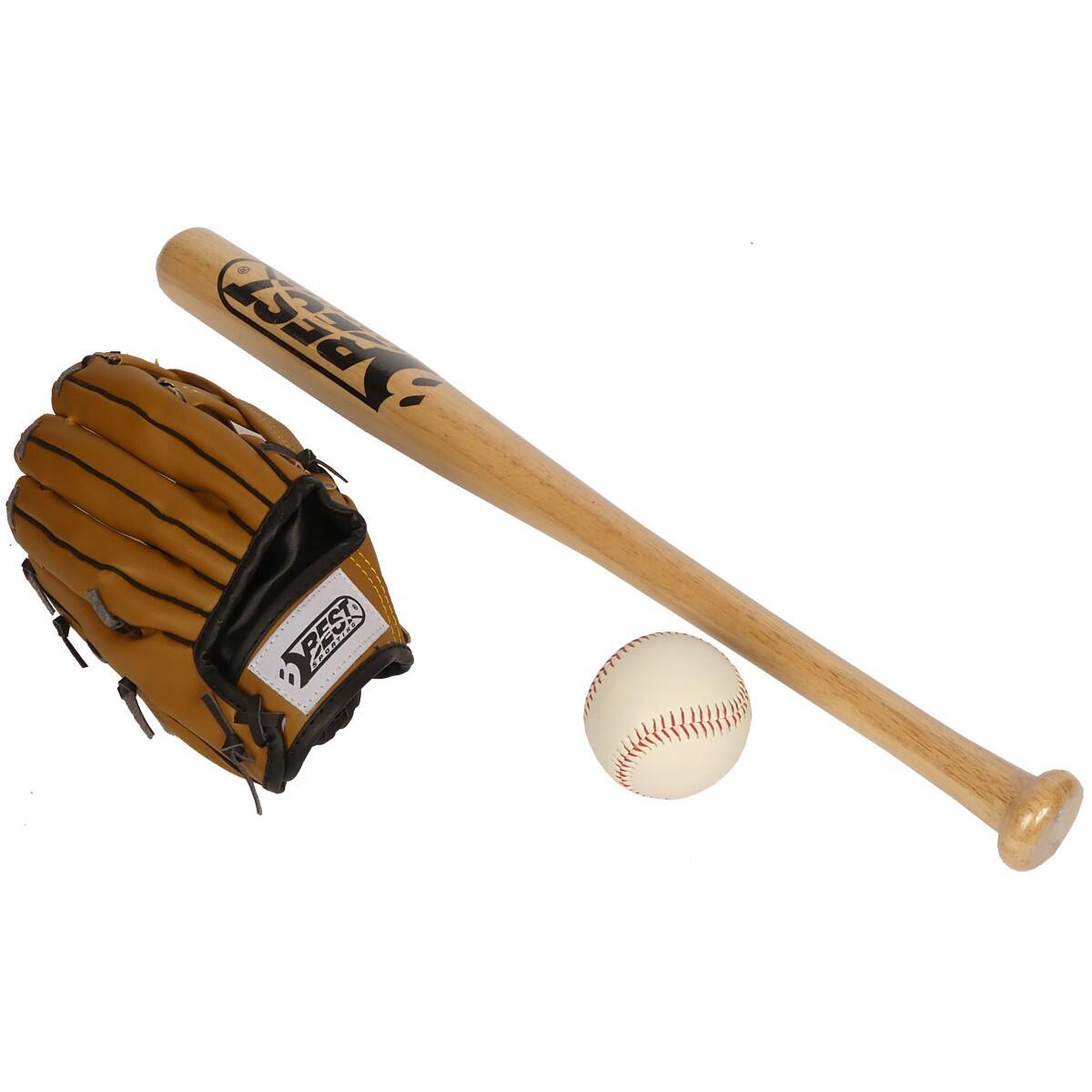 Zestaw do baseballa dla dzieci Best Sporting  kij, piłka, rękawica 4/5