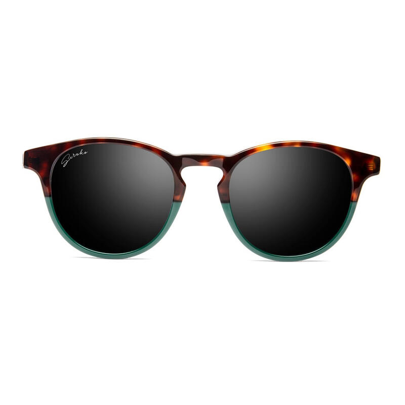 Herren und Damen Surf Runde Modesonnenbrille Moriarty SIROKO Braun