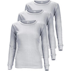 Camiseta Térmica Mujer Blanca X3 Unidades Santana - Compra Ahora