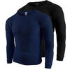 Heren Thermisch Onderhemd Set van 2 | Functioneel Onderhemd | Blauw/Zwart