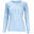 Thermounterhemd Damen | Sportunterhemd | Innenfleece | Hellblau