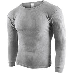 T-shirts thermique | Sous-vêtements | Hommes | Doublure polaire | Gris