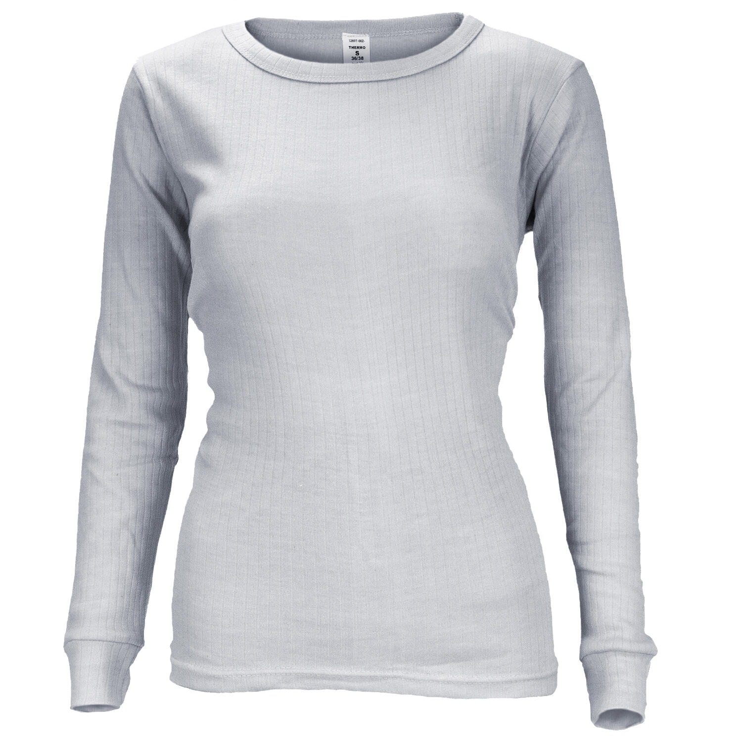 Thermal T-shirt | Underwear | Women's | Fleece-lined | Grey