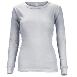 T-shirt thermique | Sous-vêtements | Femmes | Doublure polaire | Bleu clair