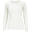 Thermoonderhemd voor dames | Sportonderhemd | Binnenkant fleece | Crème