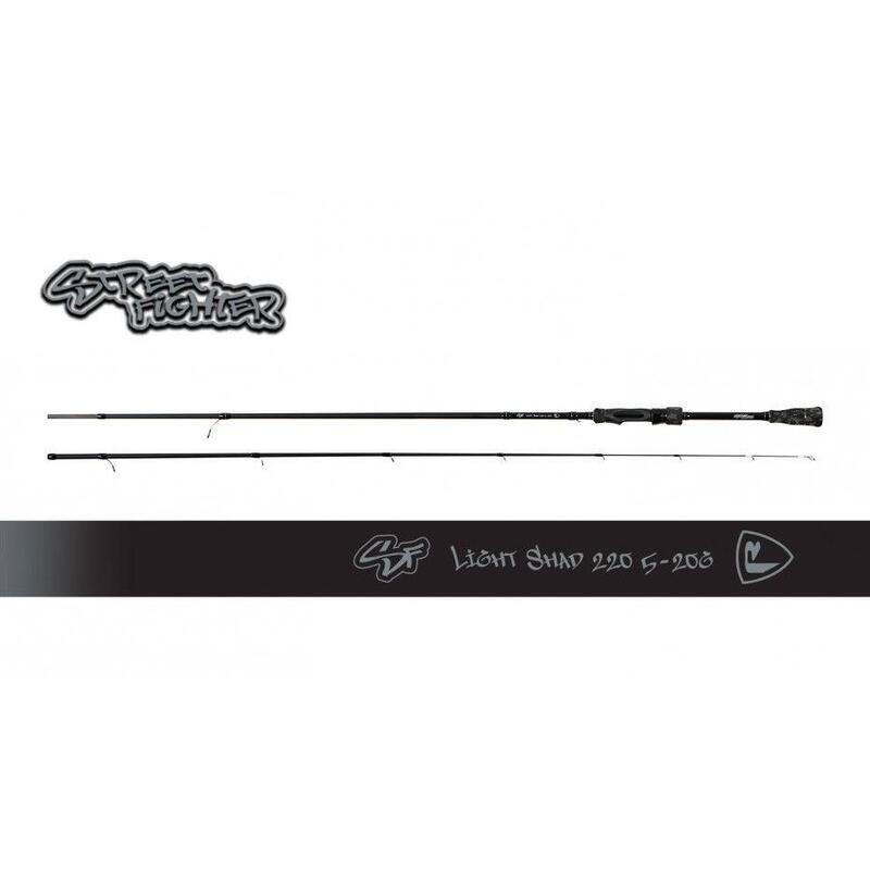 Caña de pescar Fox Rage Street Fighter Light Shad 5-20g