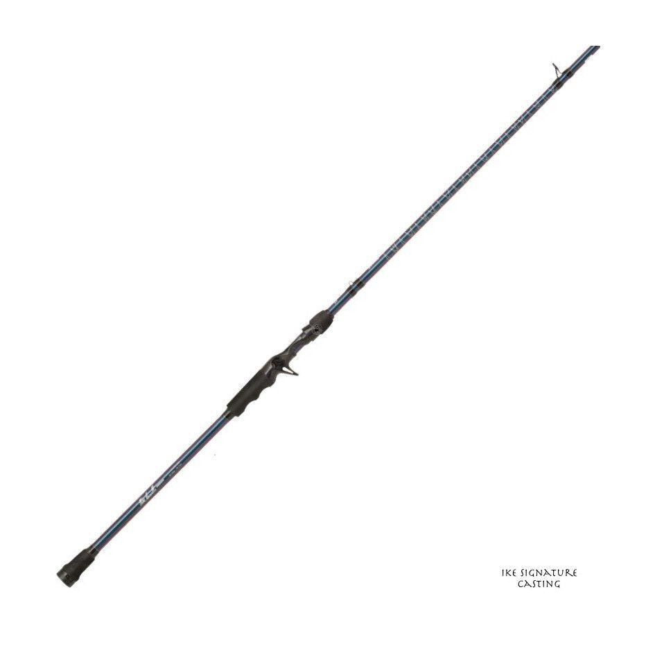 Abu Garcia - Canne Casting Abu Garcia Ike 8-28 G/10-32 G - Canne - Bleu|noir - Taille Unique - Decathlon