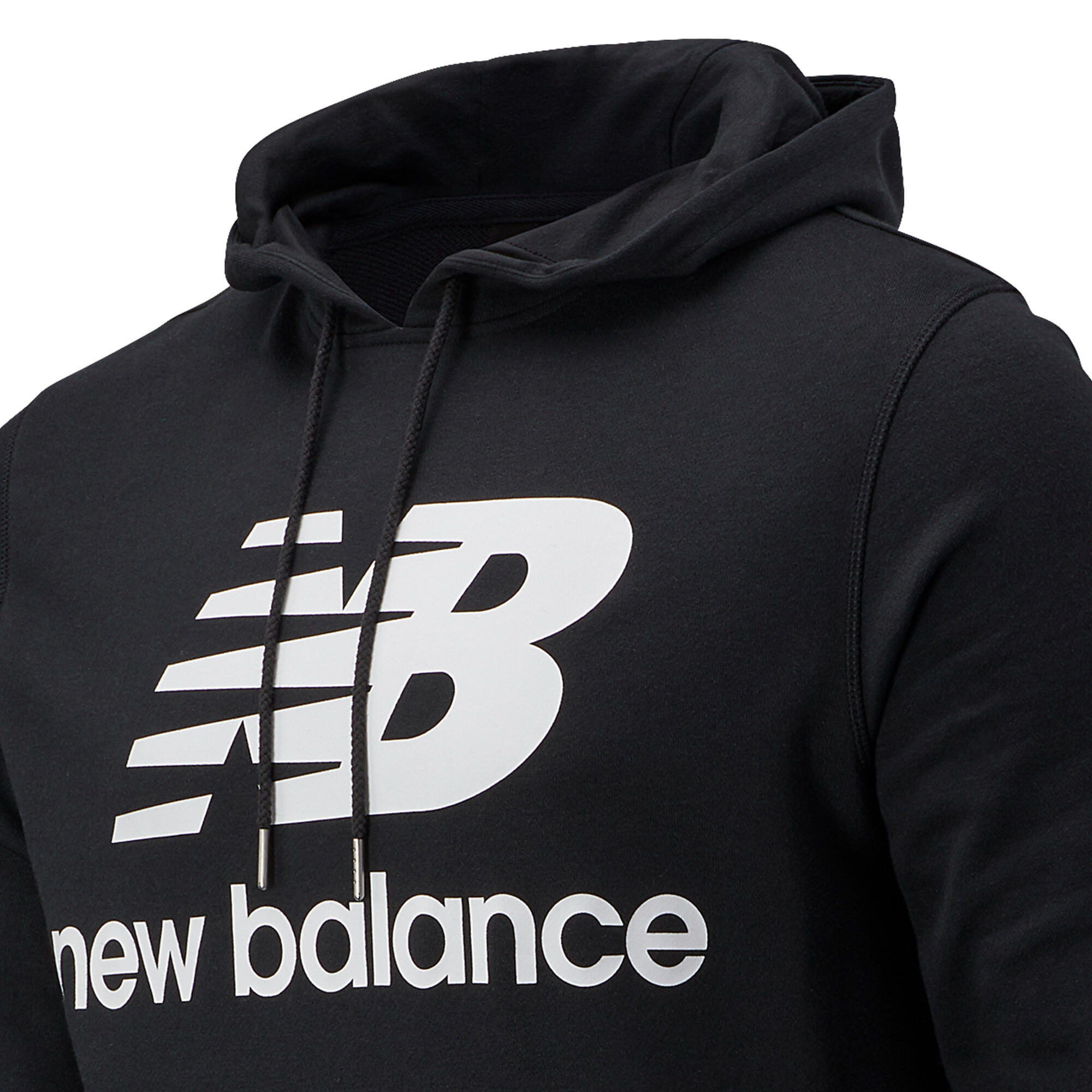 Hoodie Stacked Logo Zwart - MT03558BK 5/7