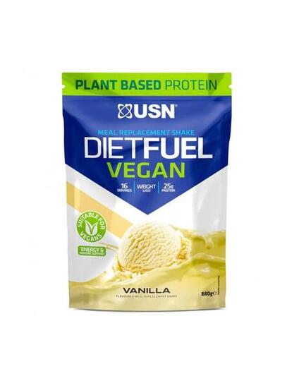 USN Diet Fuel Vegan (880g) Strawberry - Proteine - Sostituto del pasto