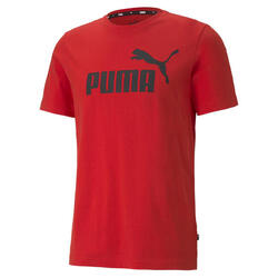 T-shirt à logo Essentials Homme PUMA High Risk Red