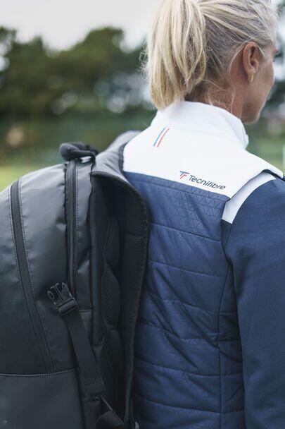 Gilet Da Donna Tecnifibre Sleeveless Blu Navy 4/5