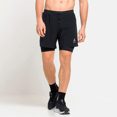 ODLO Herren 2-in-2 Shorts Axalp Trail