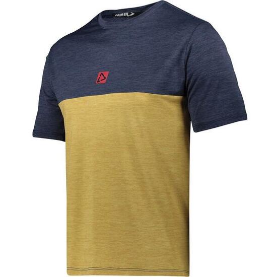 Maillot de cyclisme MTB 1.0 Homme Jaune