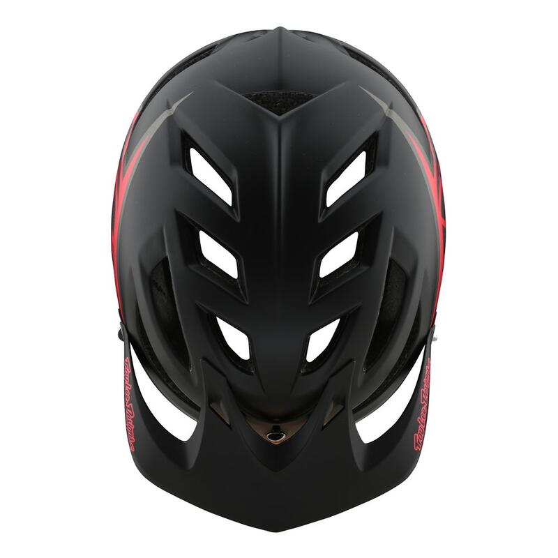 A1 Helm (MIPS) Classic Helm - Zwart/Rood