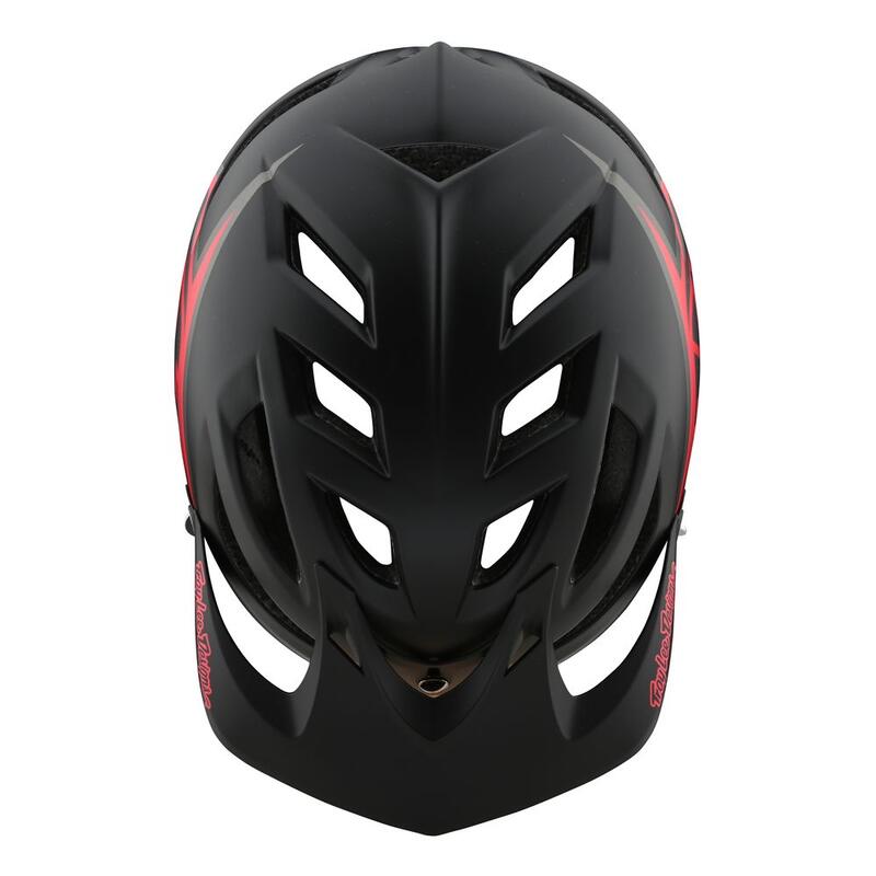 A1 Helmet (MIPS) Classic Helm - Schwarz/Rot