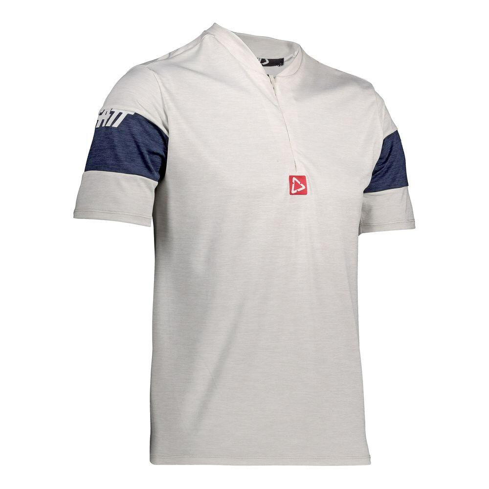 Maillot de cyclisme VTT 1.0 homme gris 3/6