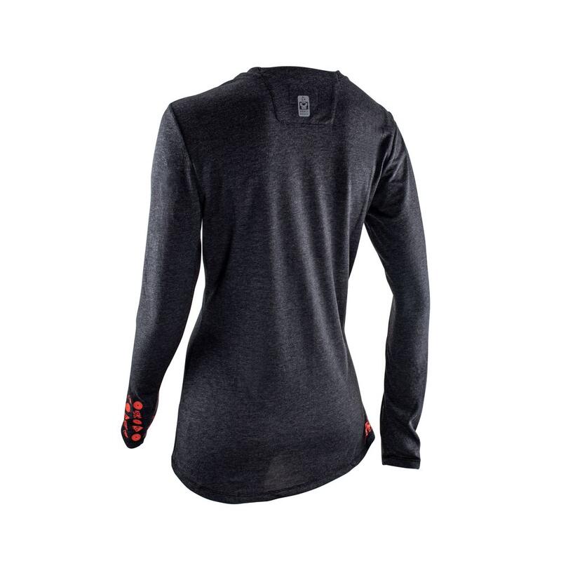 Maglia ciclismo Donna MTB GRAVITY 2.0 Nero