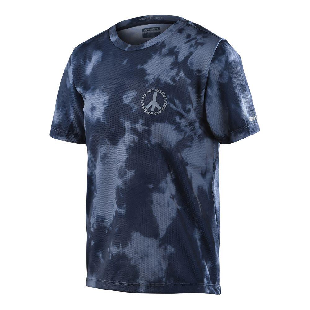 Tld - Troy Lee Designs - Maillot Vtt Flowline Plot Garçon Gris - T-shirt Manches Courtes - Gris|marron - Xl. - Decathlon