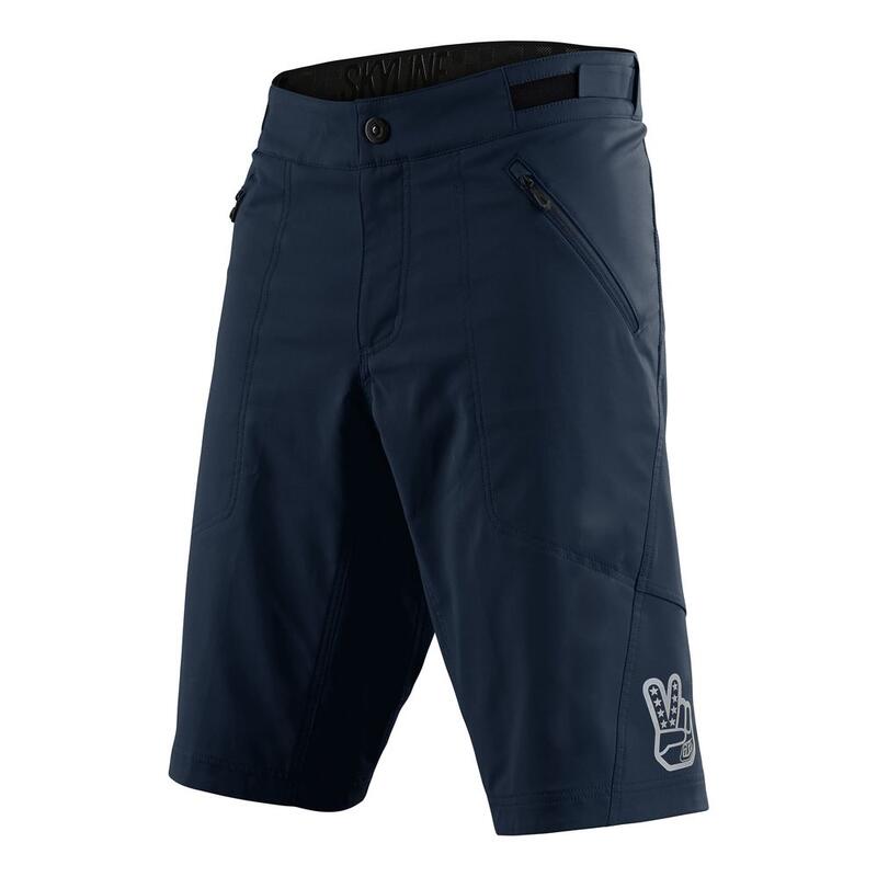 Pantaloncini ciclismo Ragazzo MTB SKYLINE Blu