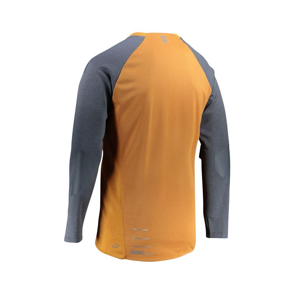 Herren-Radtrikot MTB 5.0 ALL-MOUNTAIN Gelb 2/4