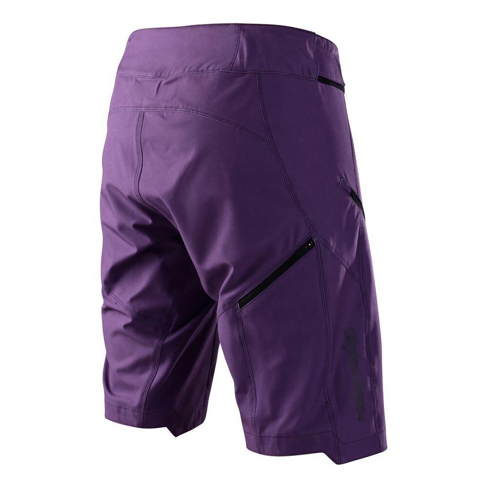 Pantaloncini MTB LILIUM Shell elastici e ventilati da donna Viola 2/2