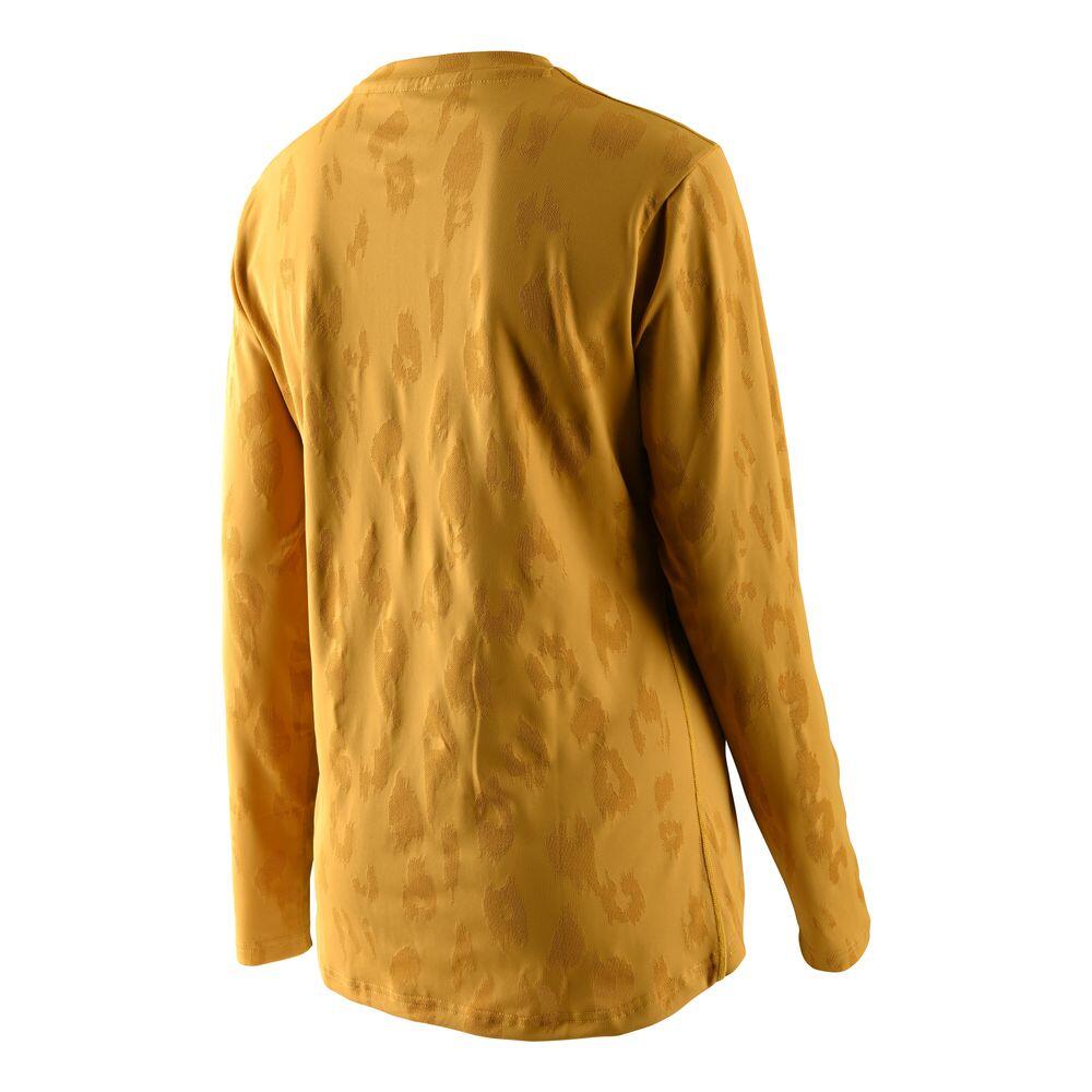Camiseta de ciclismo MTB LILIUM JACQUARD naranja para mujer 2/2