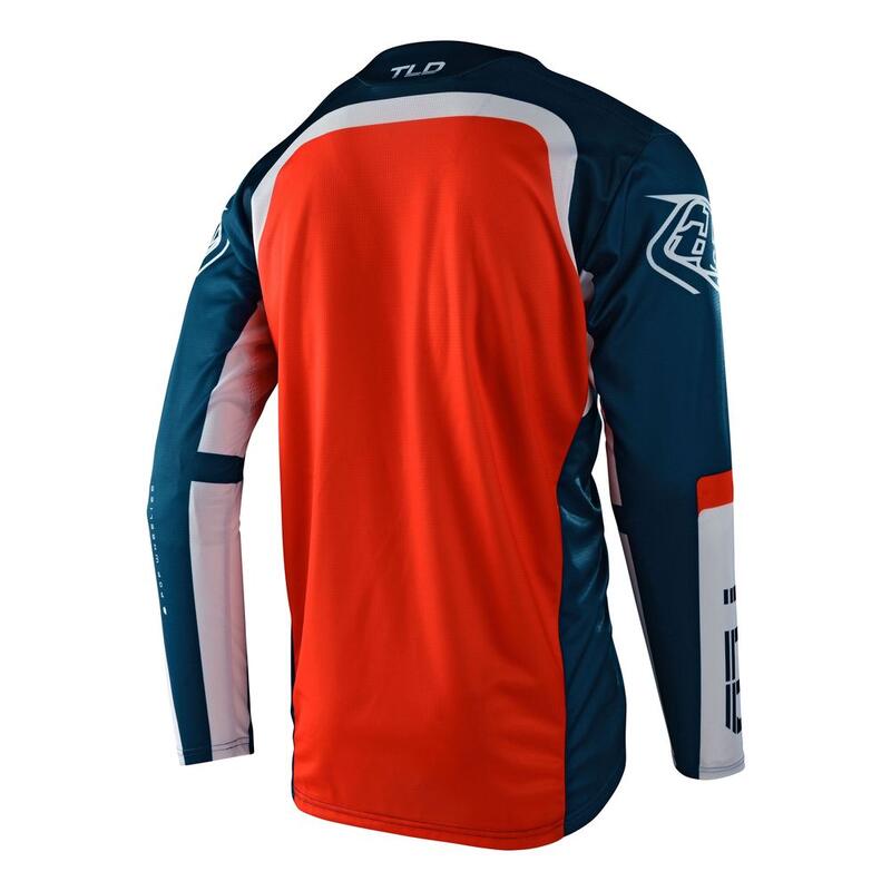 Maglia MTB SPRINT traspirante con maniche lunghe Blu Uomo