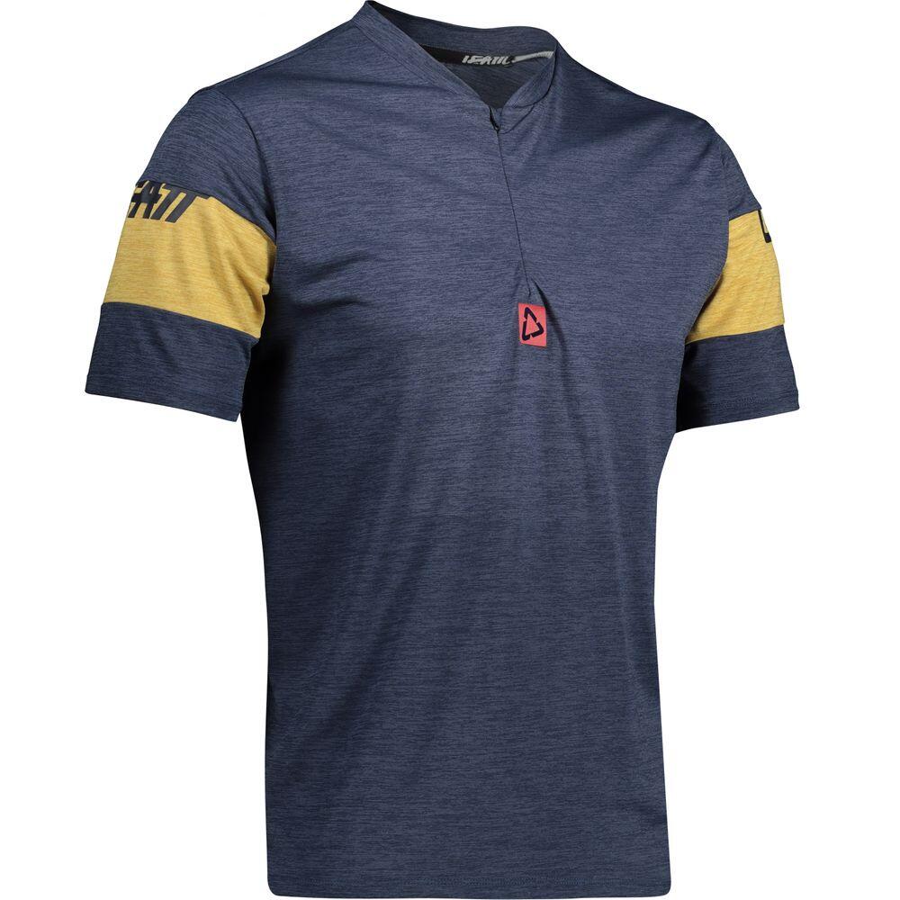 Maglia Ciclismo Uomo MTB 1.0 Blu 3/6