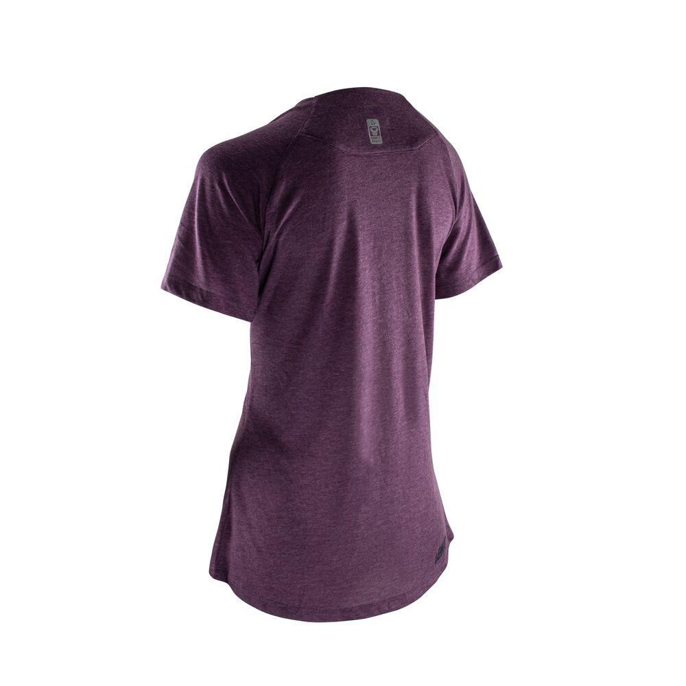 Camiseta de ciclismo para mujer MTB GRAVITY 2.0 Violeta 2/4